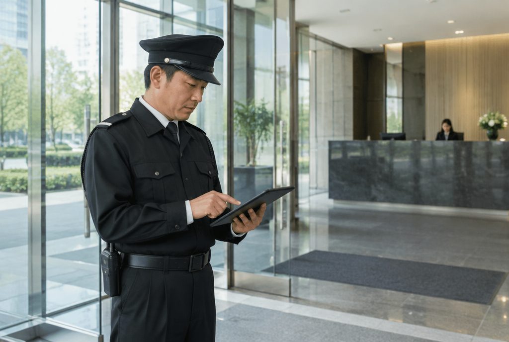 常駐警備業務のイメージ